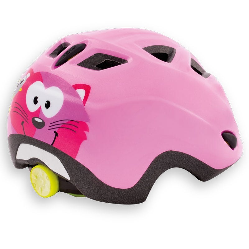 MET Elfo Kids Helmet Pink Cat