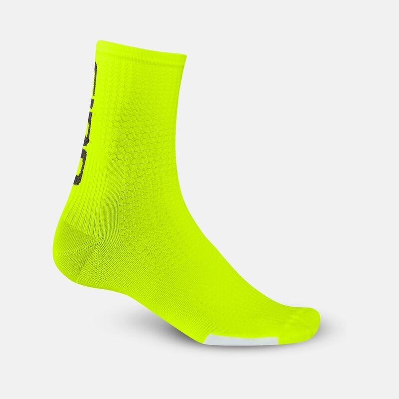 Giro HRC Team Socks Fluorescent Yellow