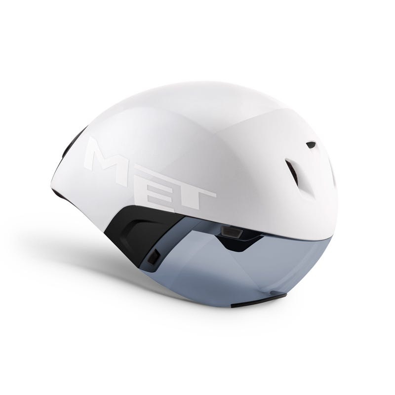 MET Codatronca Aero Helmet White/Black/Mat