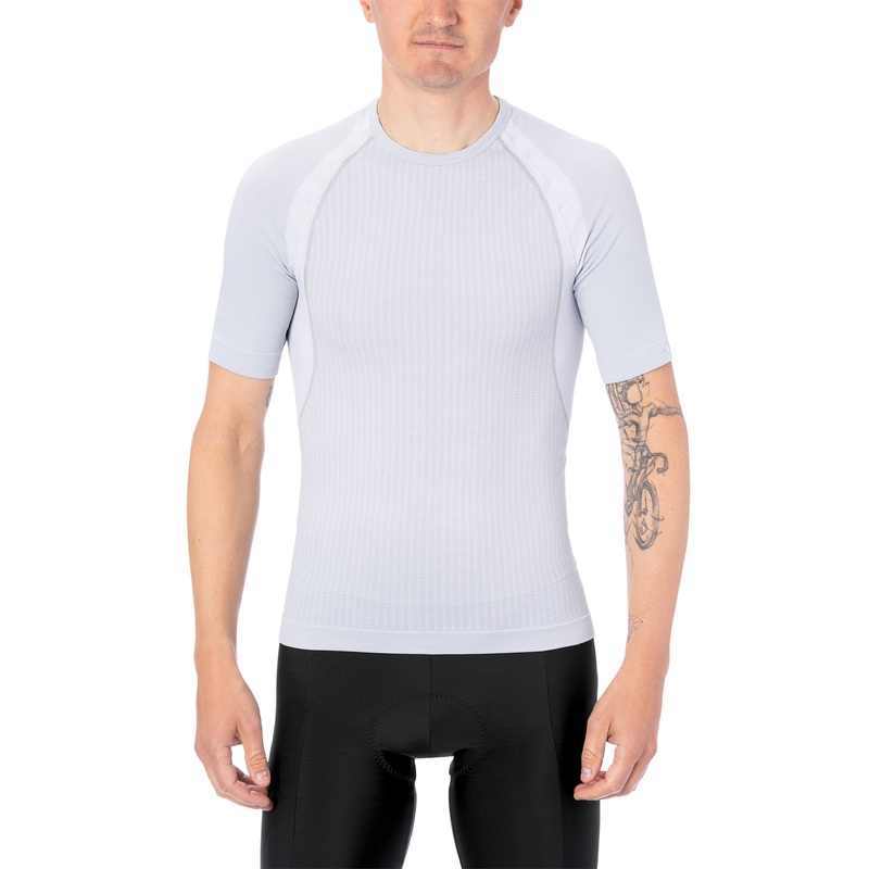 Giro Chrono Short Sleeve Base Layer White