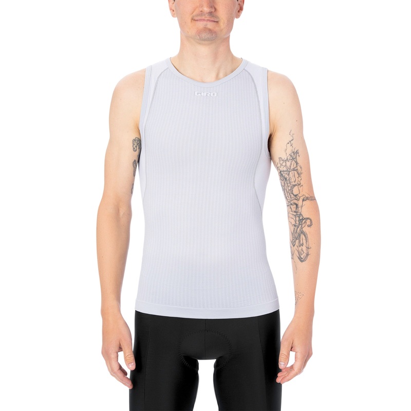 Giro Chrono Sleeveless Baselayer White