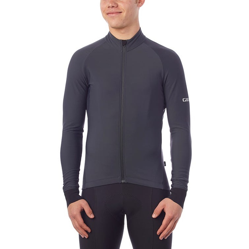 Giro Chrono Thermal Long Sleeve Jersey Charcoal