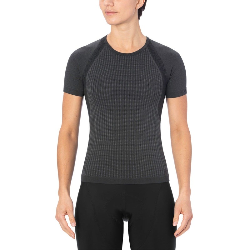 Giro Chrono Women's Short Sleeve Baselayer Charcoal
