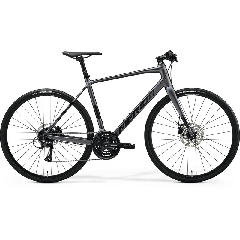 Merida Speeder 100 Hybrid Bike Silk Dark Silver/Black