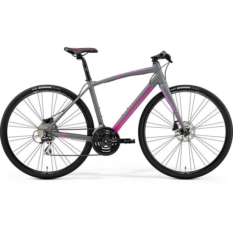 Merida Speeder 100 Juliet Women's Road Bike Matt Grey/Pink/Purple (2019)