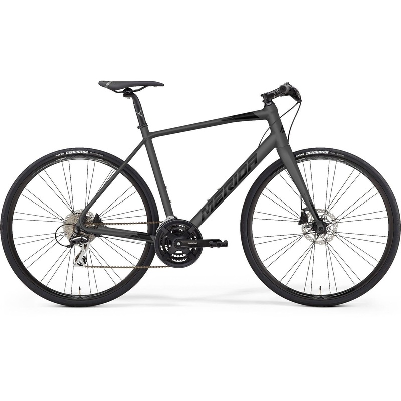 Merida Speeder 20 Flat Bar Road Bike Black/Anthracite (2020)