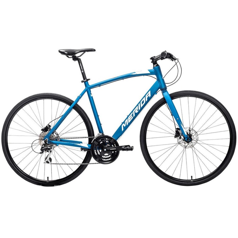 Merida Speeder 20 Flat Bar Road Bike LG Matt Blue/White