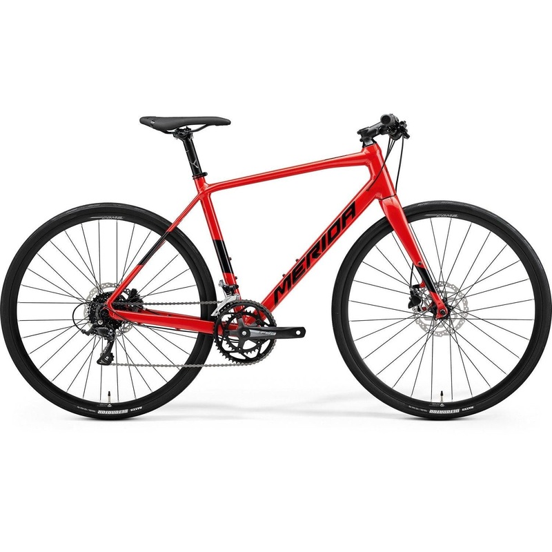 Merida Speeder 200 Flat Bar Road Bike Red/Black