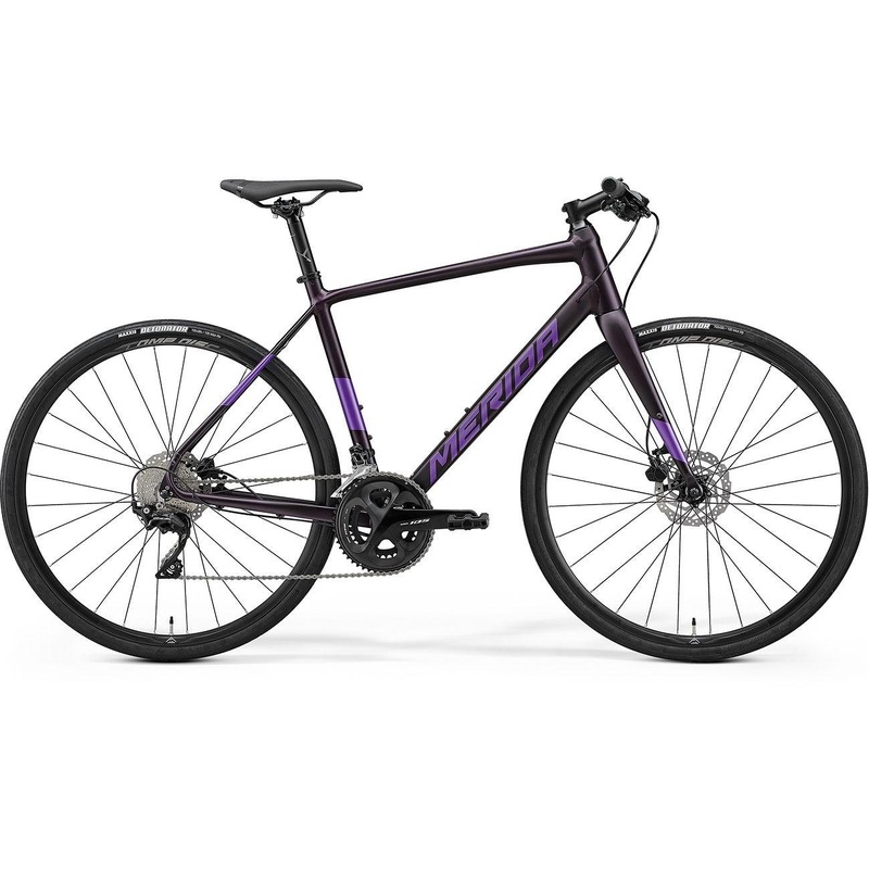 Merida Speeder 400 Flat Bar Road Bike Silk Dark Purple