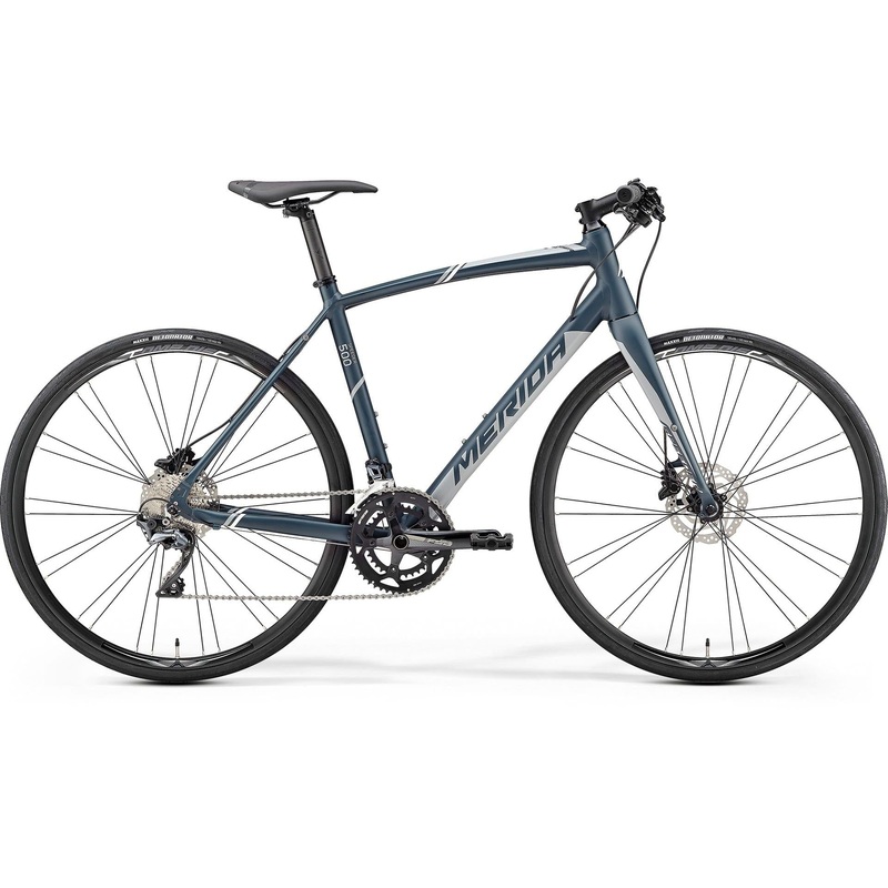 Merida Speeder 500 Flat Bar Road Bike Dark Grey/Grey