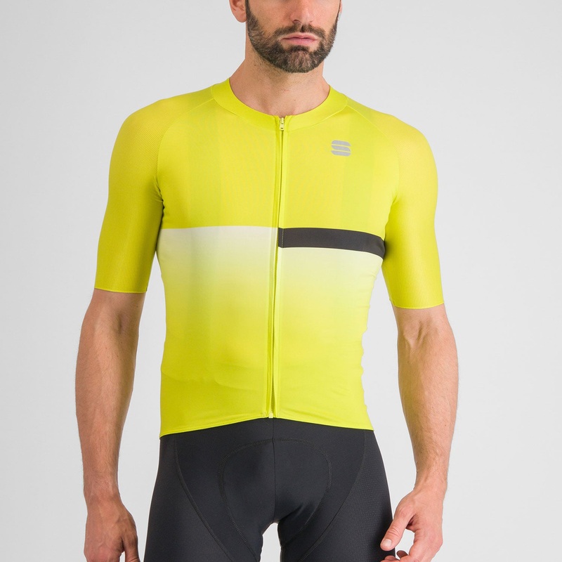 Sportful Bomber jersey - Yellow black