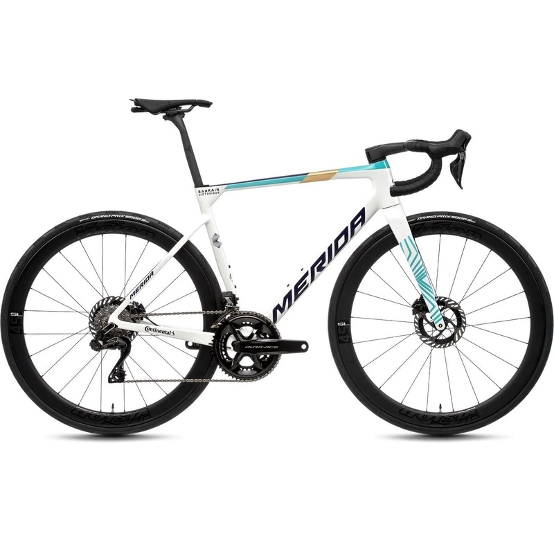 Merida Scultura Team Road Bike Teal/Pearl Blue