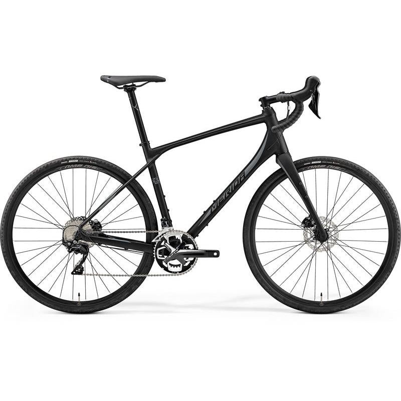 Merida Silex 400 Adventure Road Bike Matt Black/Silver (2019)