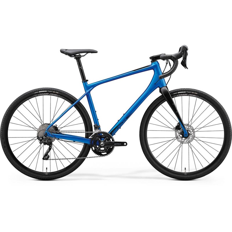 Merida Silex 400 Adventure Road Bike Matt Medium Blue/Blue (2020)