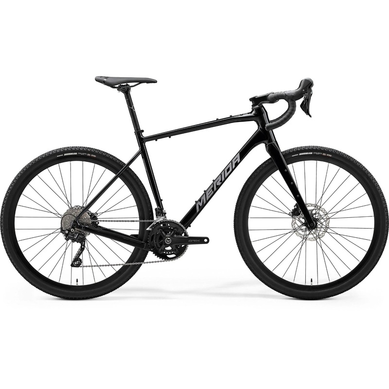 Merida Silex 400 Gravel Bike Glossy Black/Grey Titan