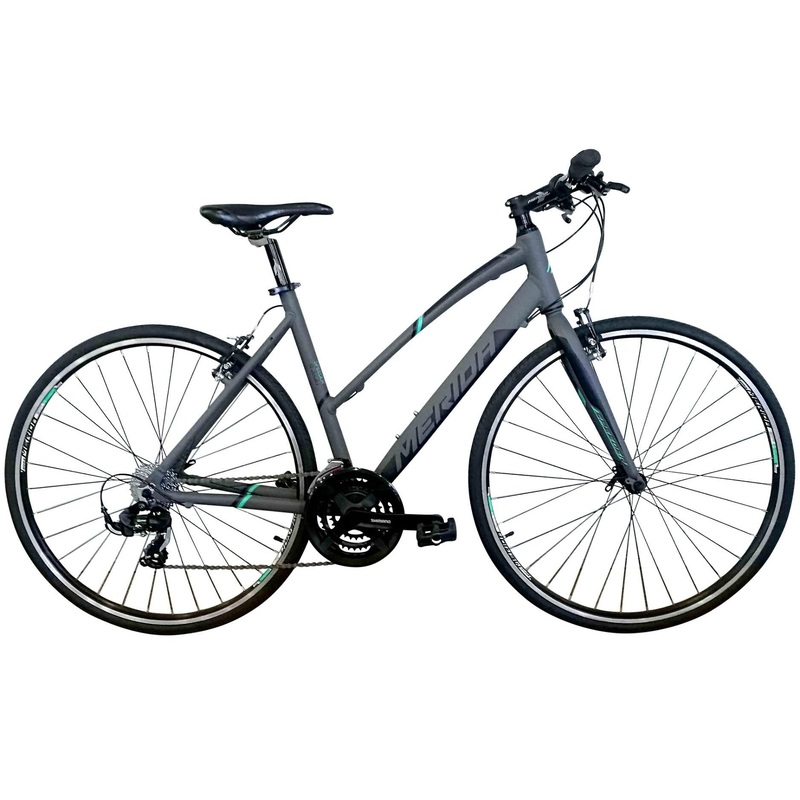 Merida Speeder 10 Juliet Flat Bar Road Bike Matt Grey/Black/Mint