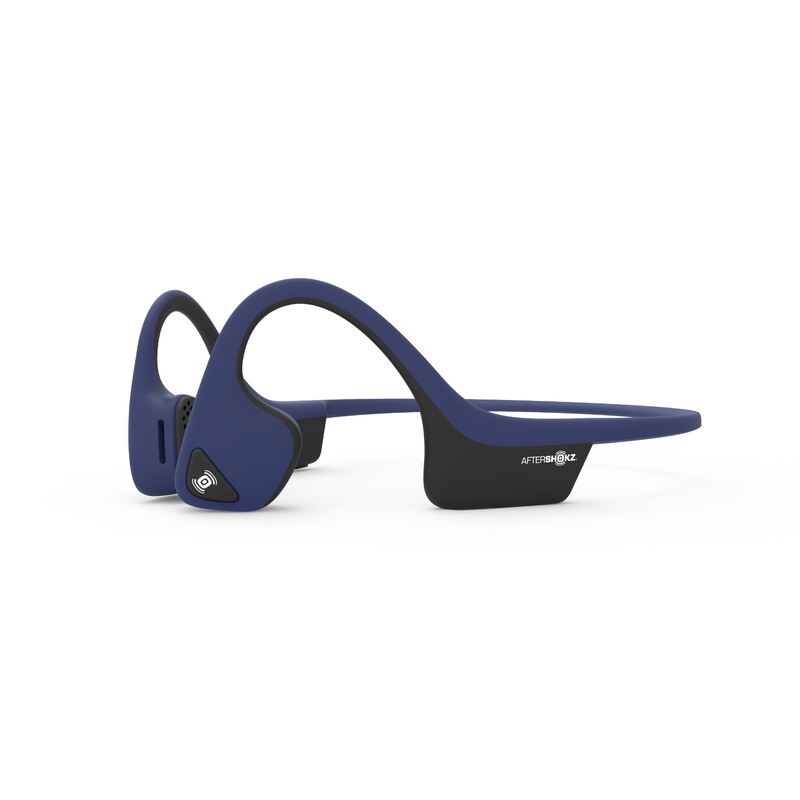 Aftershokz Air Wireless Headphones with Dual Mic Midnight Blue