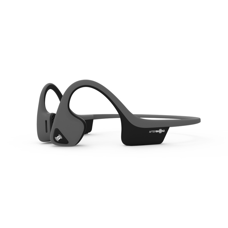 Aftershokz Air Wireless Headpones With Dual Mic Slate Grey