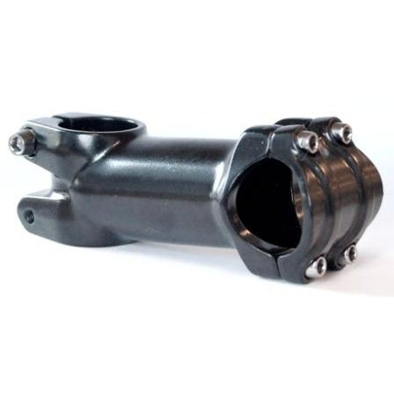 Ahead Stem 28.6mm Diameter x 90mm Length, 31.8 BB, 7 Degree Rise Black