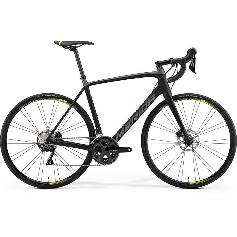 Merida Scultura Disc 4000 Road Bike Black/Neon Yellow