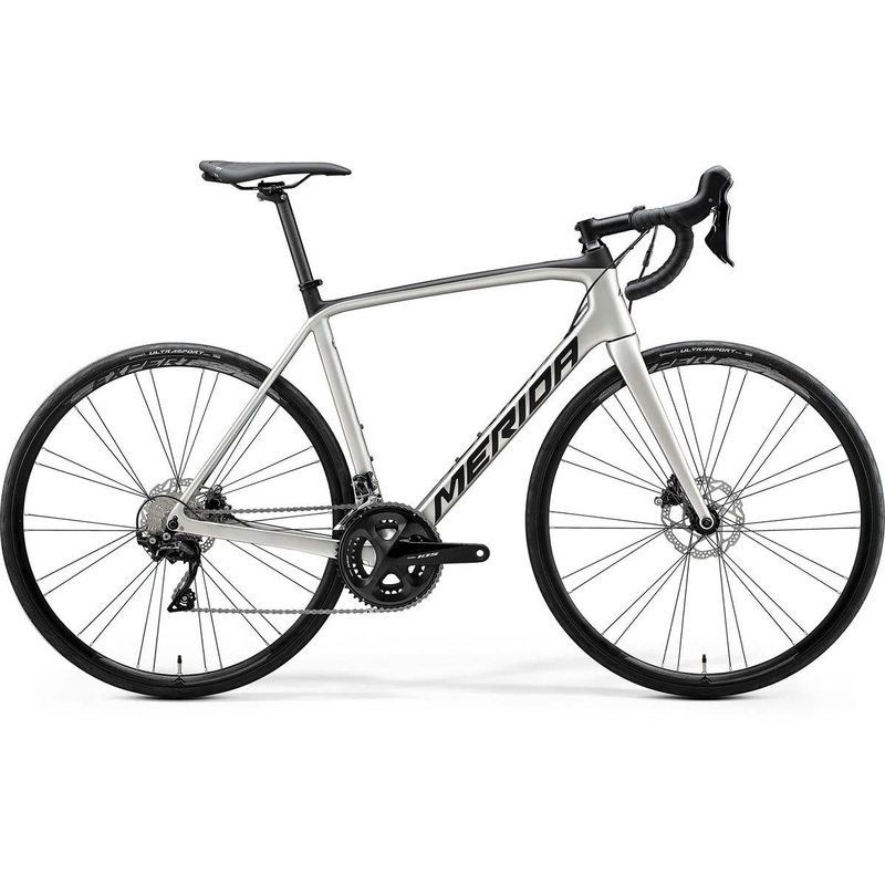 Merida Scultura Disc 4000 Road Bike Silk Titan/Black (2020)