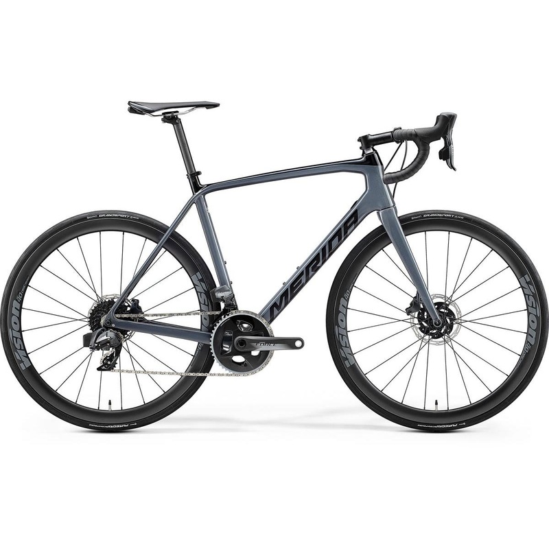 Merida Scultura Disc Force Edition Road Bike Glittery Silver/Black (2020)