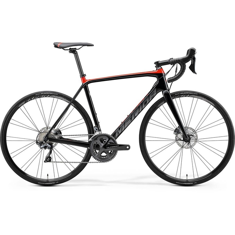 Merida Scultura Disc Limited Road Bike Glossy Black/Red (2020)
