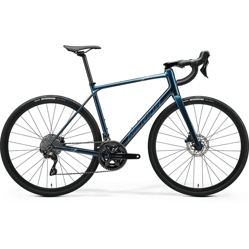 Merida Scultura Endurance 400 Road Endurance Bike Teal Blue/Silver/Blue