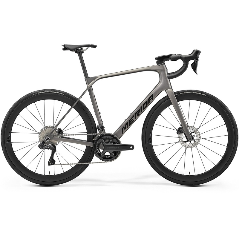 Merida Scultura Endurance 8000 Road Bike Warm Slate Grey/Black