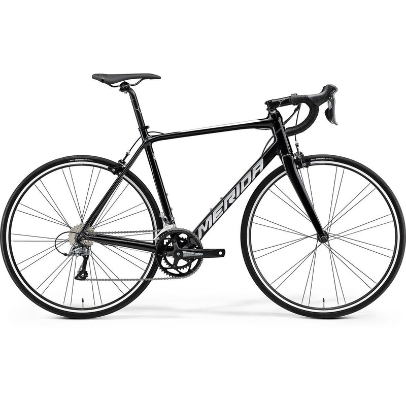 Merida Scultura Rim 100 Road Bike Metallic Black/Grey