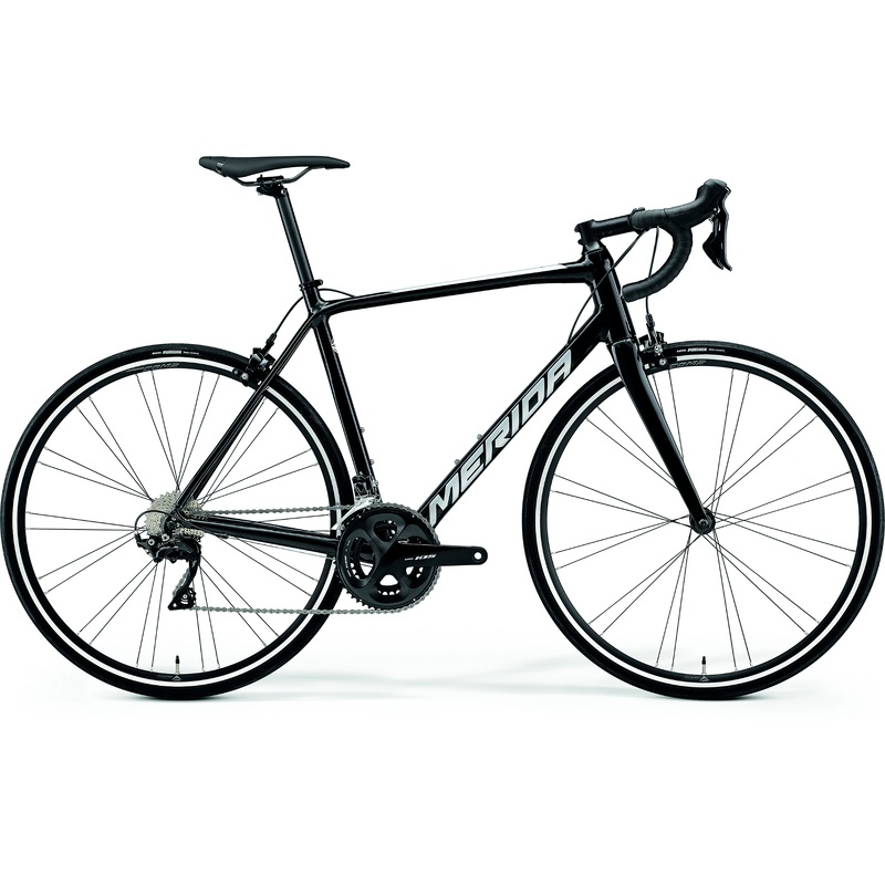 Merida Scultura Rim 400 Road Bike Metallic Black/Grey