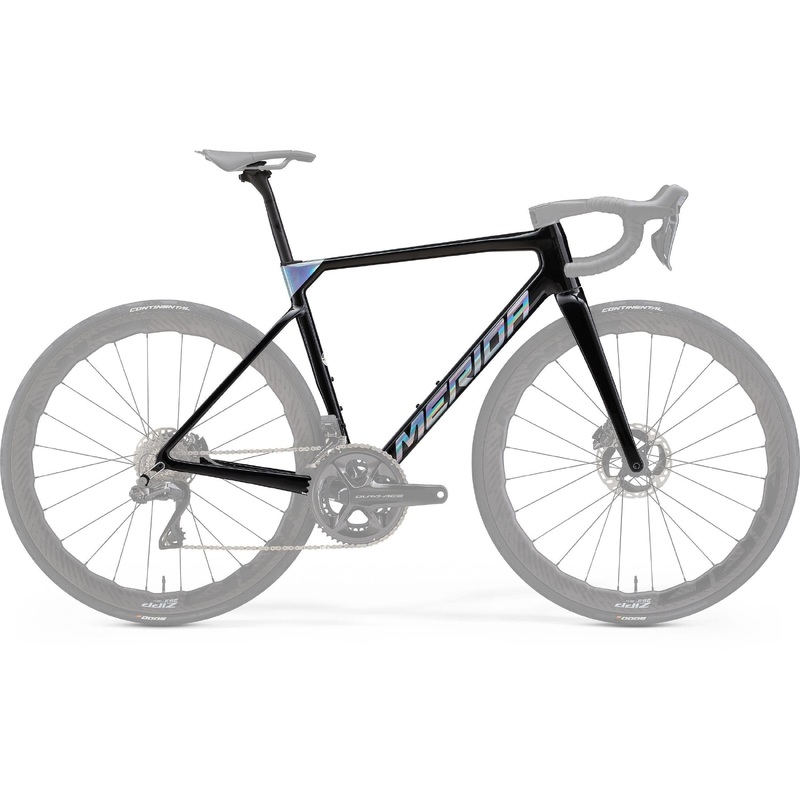 Merida Scultura Team Road Bike Frameset Metallic Black/Flash Bcp