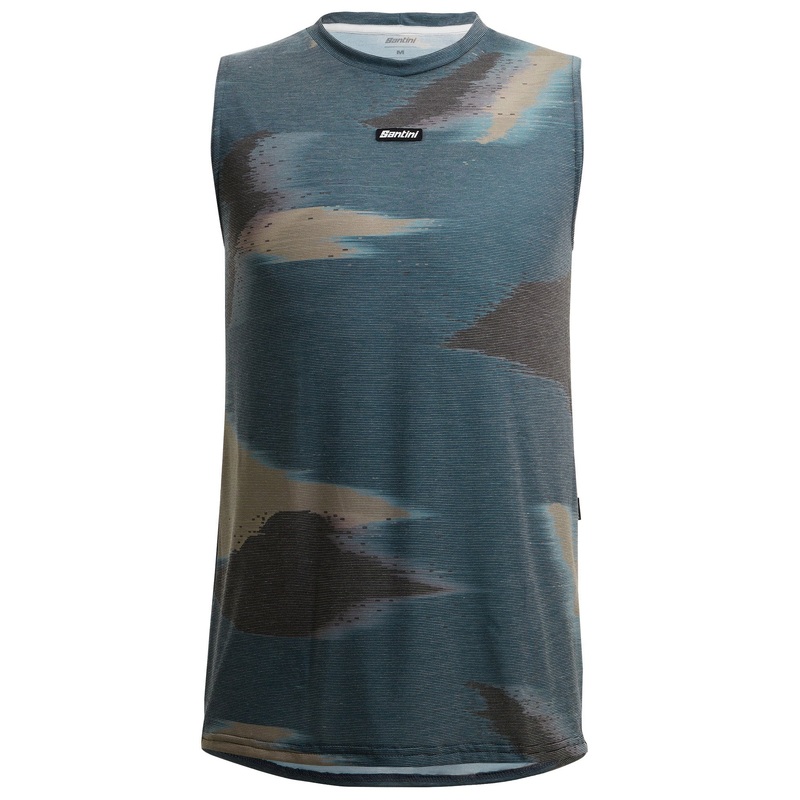 Santini Watt Indoor sleeveless jersey - Green