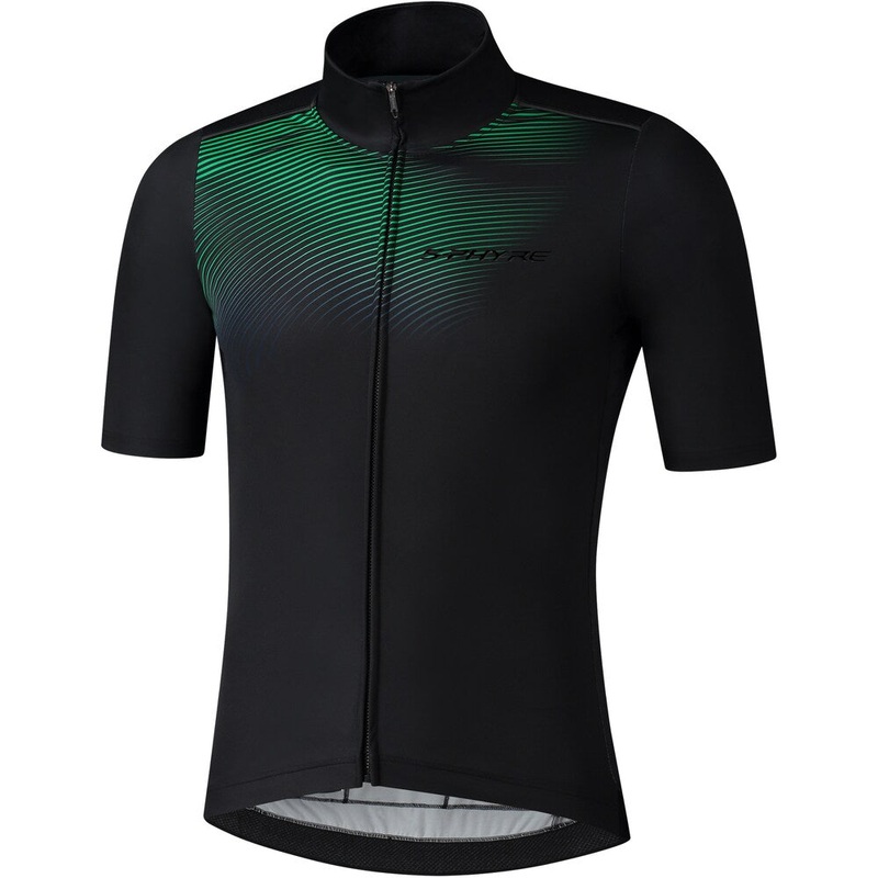 Shimano S-Phyre Wind jersey - Black green