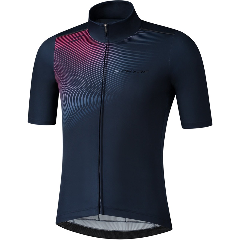 Shimano S-Phyre Wind jersey - Blue pink