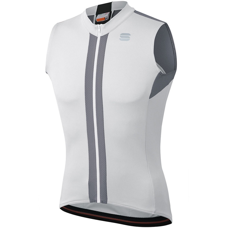 Sportful Strike sleeve less jersey - White