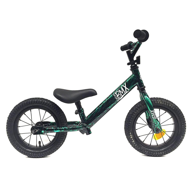 Academy Trooper 12" Balance Bike Green Storm