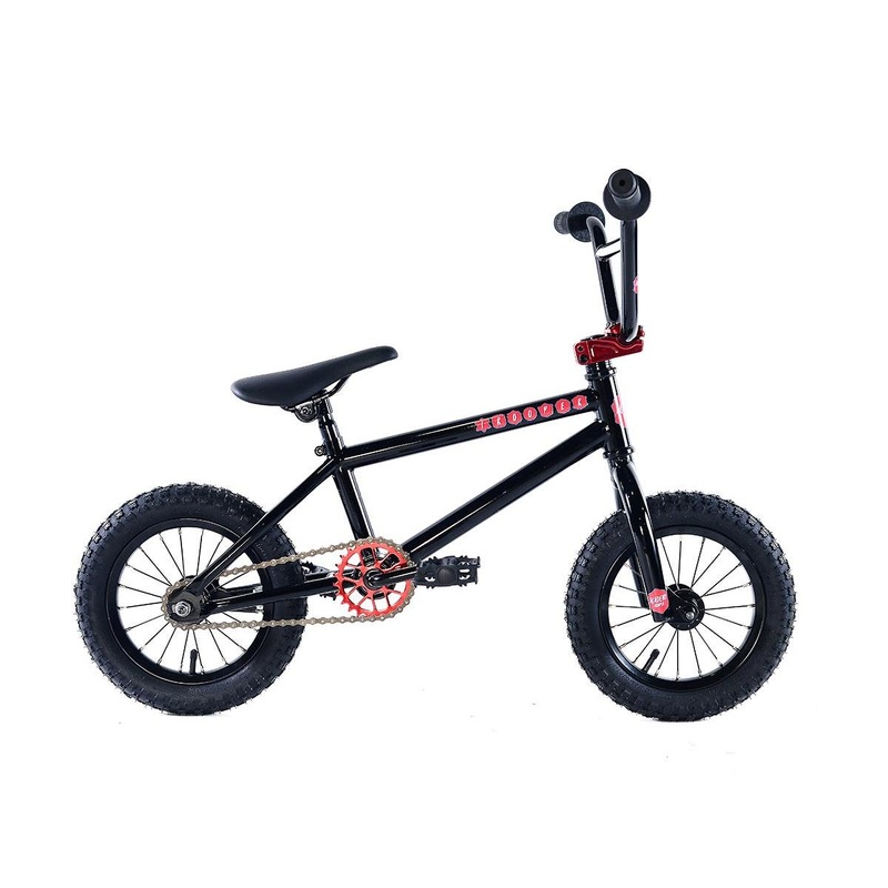 Academy Trooper 12" BMX Bike Gloss Black/Red (2017)
