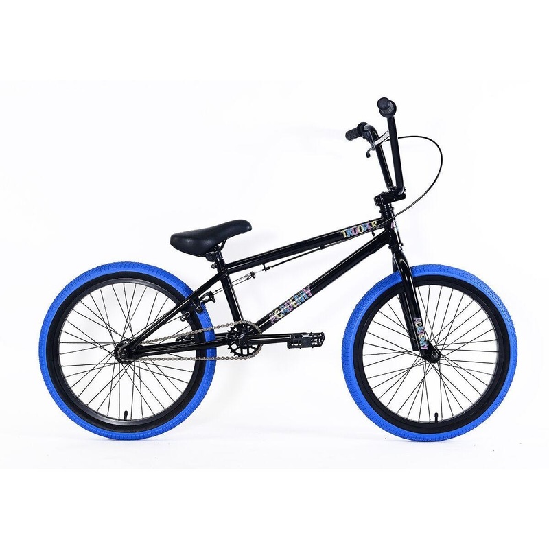 Academy Trooper 19.5in BMX Bike Gloss Black/Blue (2018)