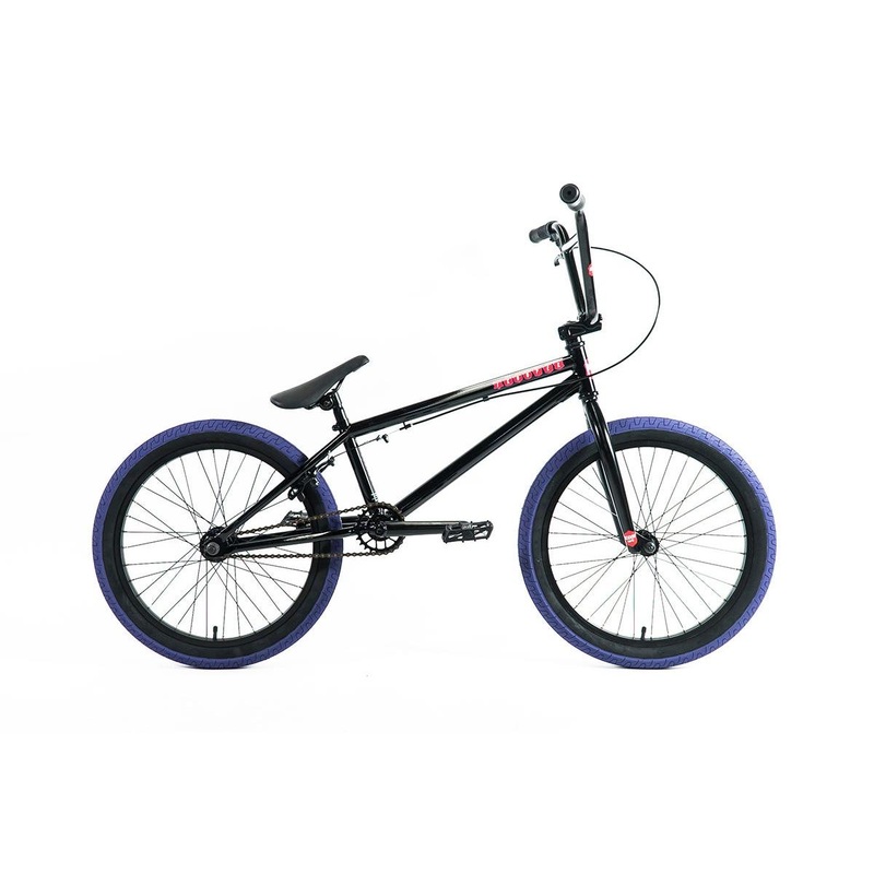 Academy Trooper 20" BMX Bike Gloss Black/Purple (2017)