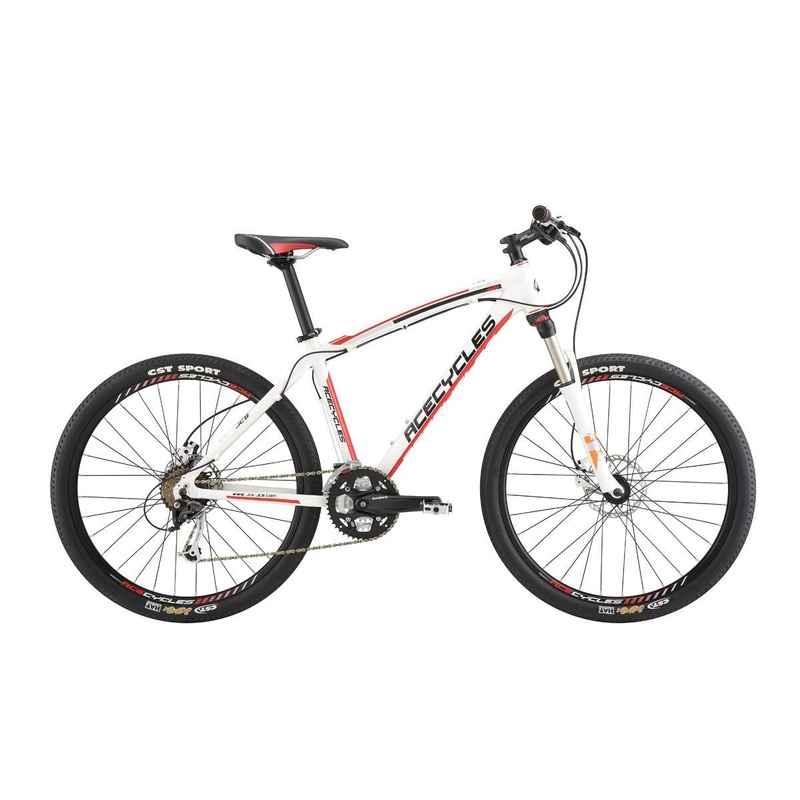 Ace Cycles 6600 Mountain Bike White Medium (2020)