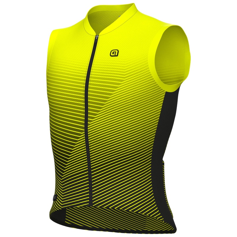Ale PR-E Modular sleeveless jersey - Yellow