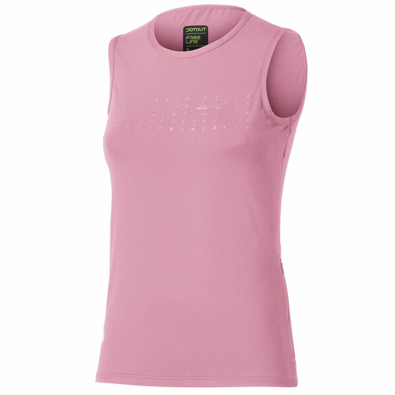 Dotout Lux Muscle woman sleeveless T-shirt - Pink