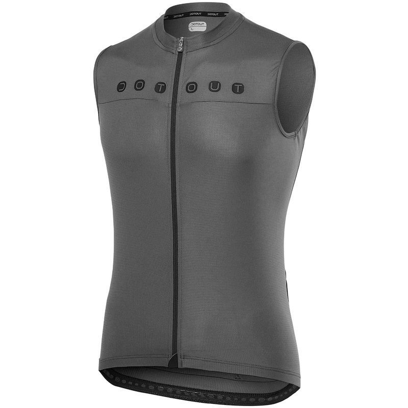 Dotout Signal Sleeveless Jersey - Light black
