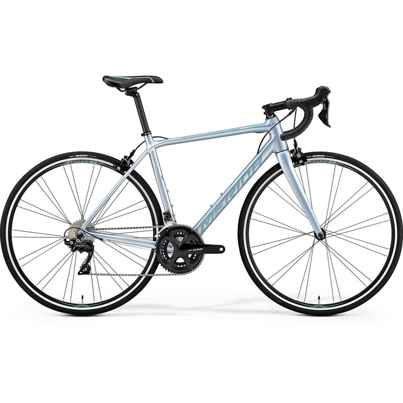 Merida Scultura 400 Women's Road Bike Silk Silver/Blue Mint (2020)