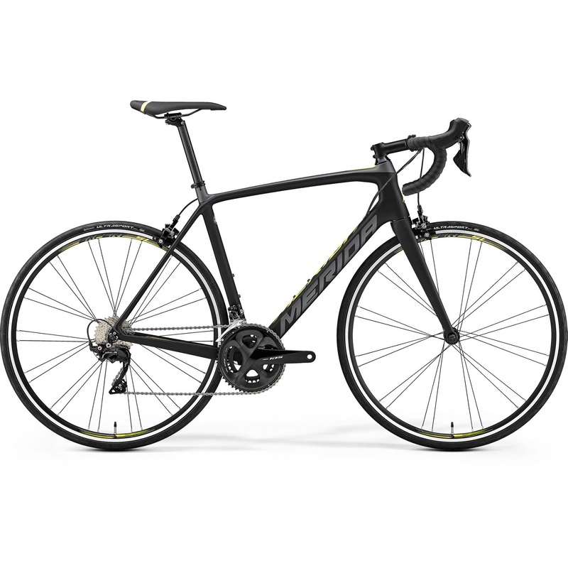 Merida Scultura 4000 Road Bike Black/Neon Yellow