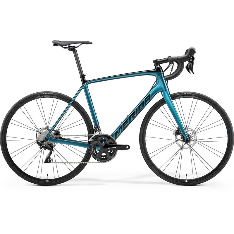 Merida Scultura 4000 Road Bike Black/Teal Blue