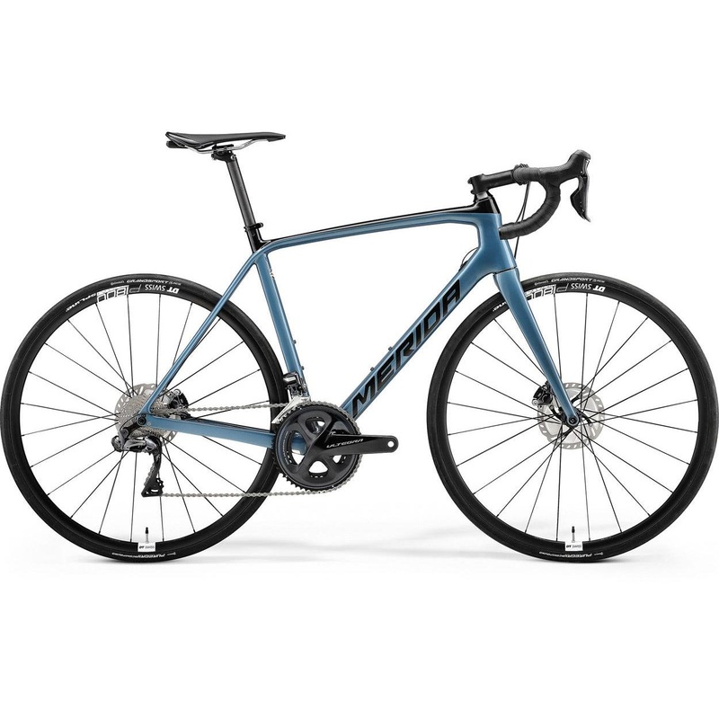 Merida Scultura 7000-E Road Bike Metallic Black/Dark Blue