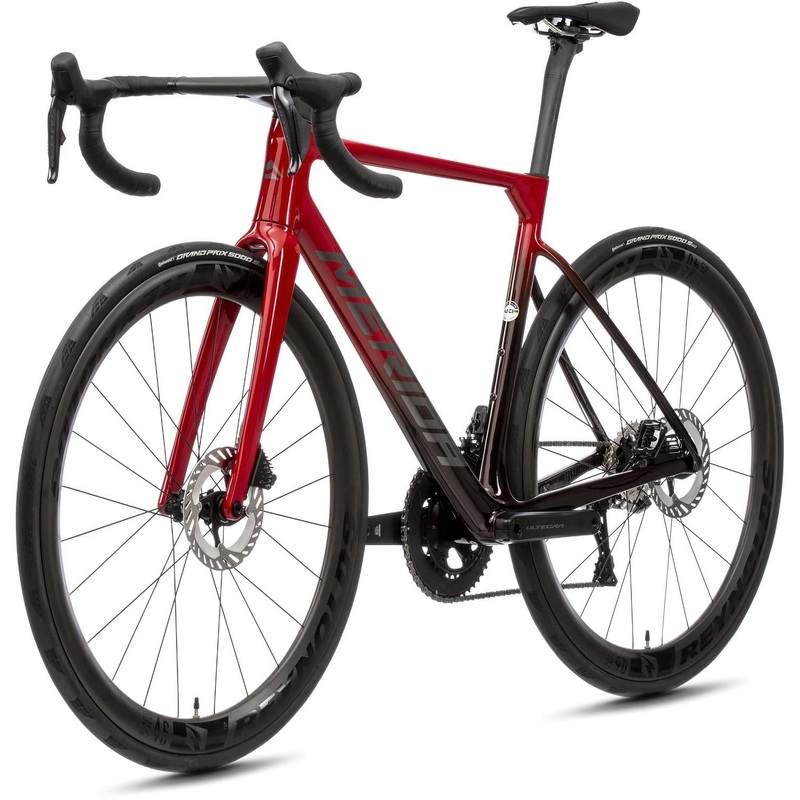 Merida Scultura 9000 Road Race Bike Passion Red/Dark Race Red/Grey