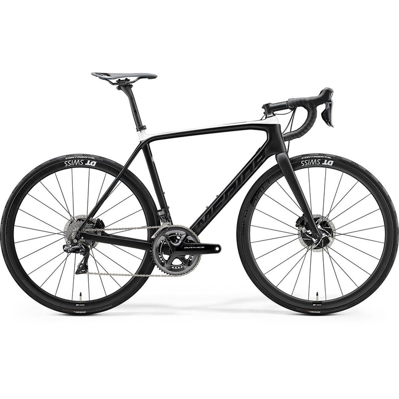 Merida Scultura Disc 10K E Road Bike Matt Black/Glossy White (2020)